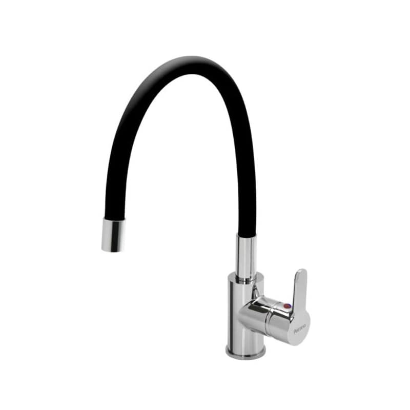 Grifería Monocomando Cocina Colors Negro Peirano 20-172