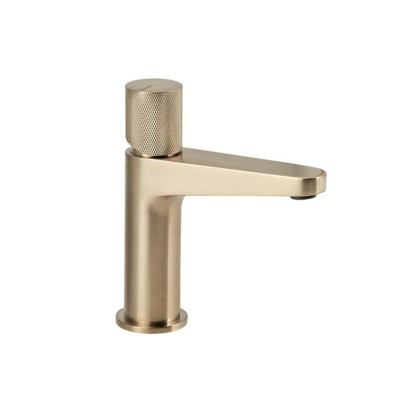 Grifería Monocomando Lavatorio Bajo Fabric Gold Peirano 60-200G
