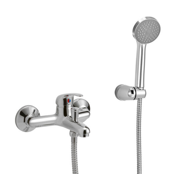Grifería Monocomando Ducha Exterior Con Transferencia Lugo Cromo Peirano 83-133