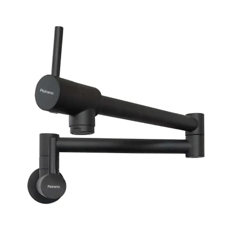 Grifería Monocomando Rebatible Marbella Black Peirano 52-121N