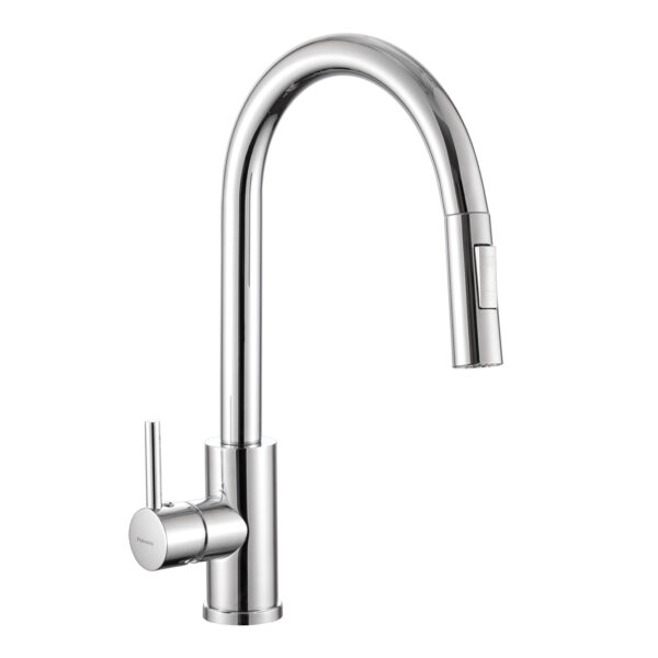Grifería Monocomando Cocina Extraíble Valencia Cromo Peirano 20-122