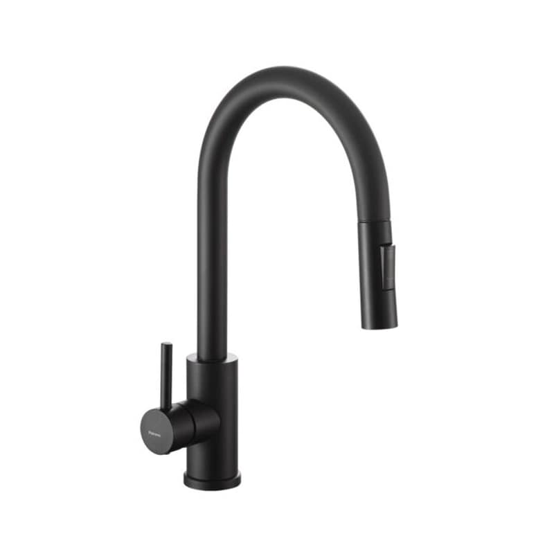 Grifería Monocomando Cocina Valencia Black Peirano 20-122N