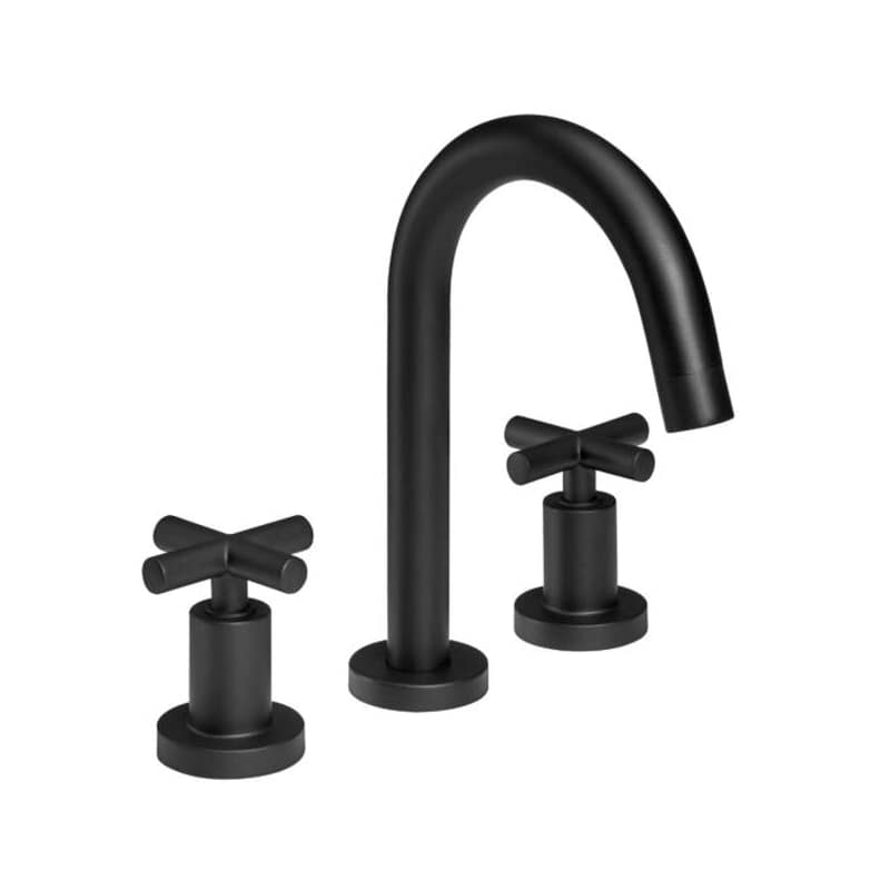 Grifería Lavatorio Velvet Black Peirano 60-190