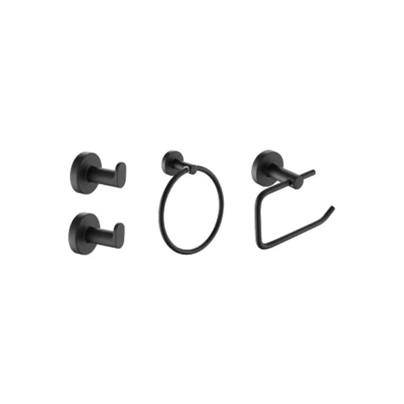Kit Accesorios 4 Piezas Sensus Negro 73228Ne Piazza