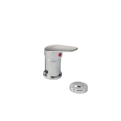 Grifería Monocomando Bidet Con Transferencia Domani Cromo Piazza 10604
