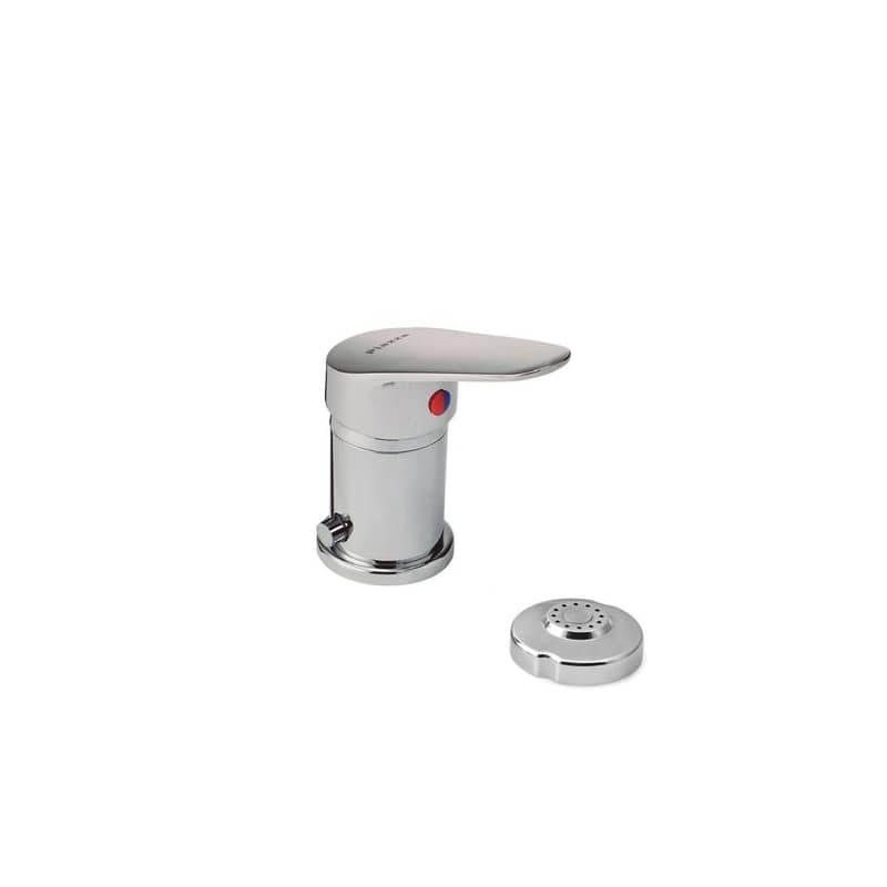 Grifería Monocomando Bidet Con Transferencia Domani Cromo Piazza 10604
