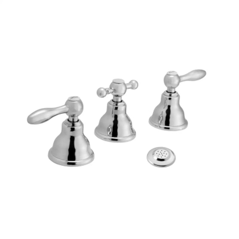 Grifería Bidet Kiss Lever Cromo Piazza 403011