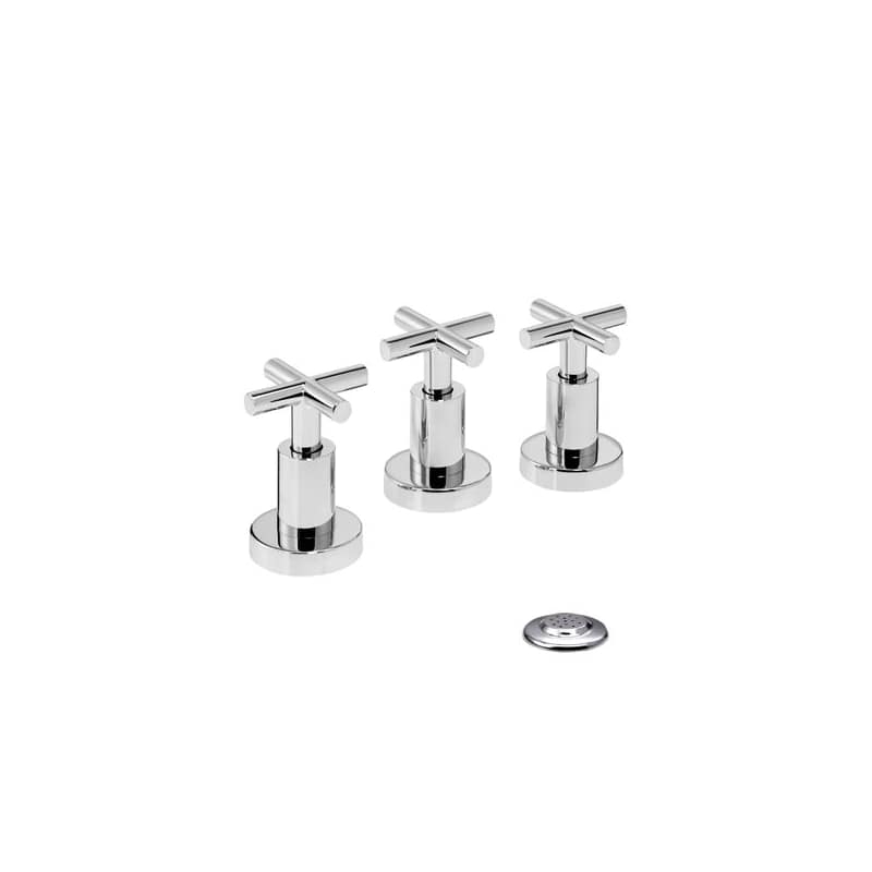 Grifería Bidet Novara Cromo Piazza 21004