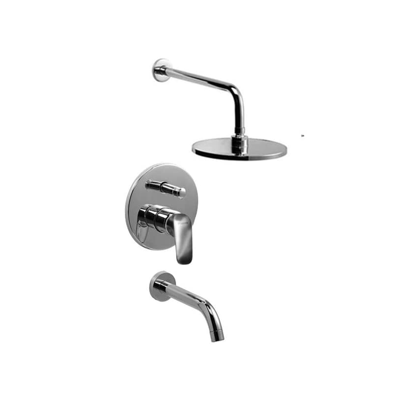 Grifería Monocomando Ducha Embutir Con Transferencia Oggi Piazza 10506