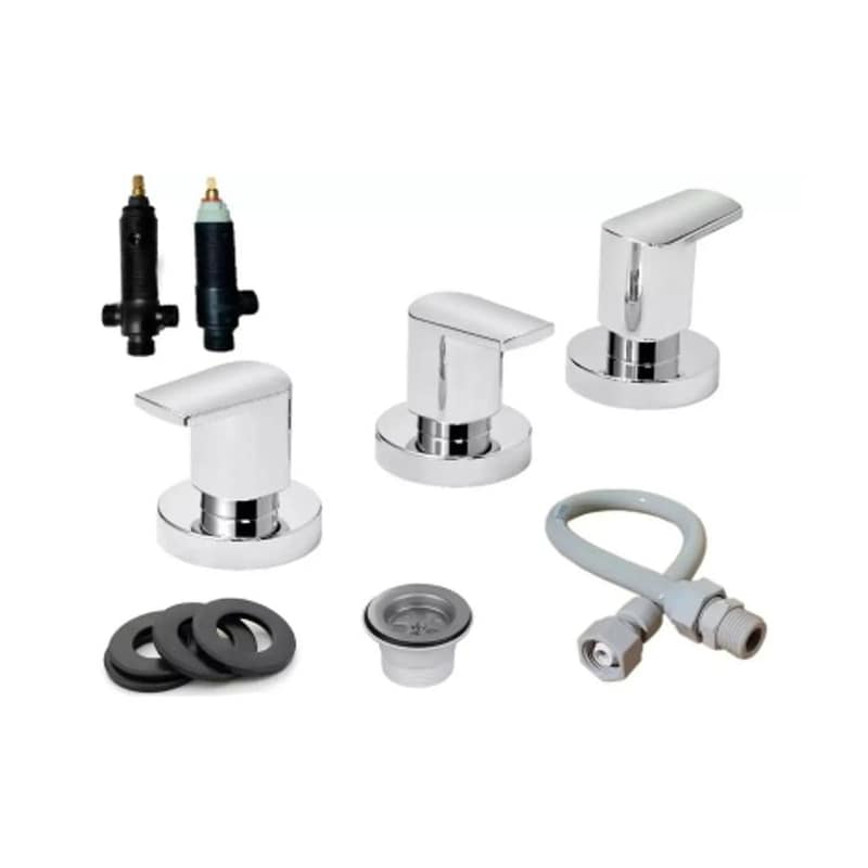 Grifería Bidet Viva Nova Con Cerámico Piazza 404211