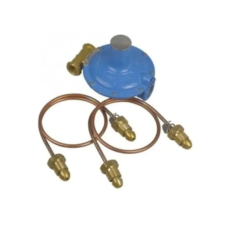 Regulador Gas Envasado Con 2 Flexibles