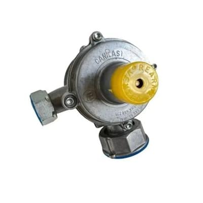 Regulador 6 M3 Con Flexible Dos Etapa Gas