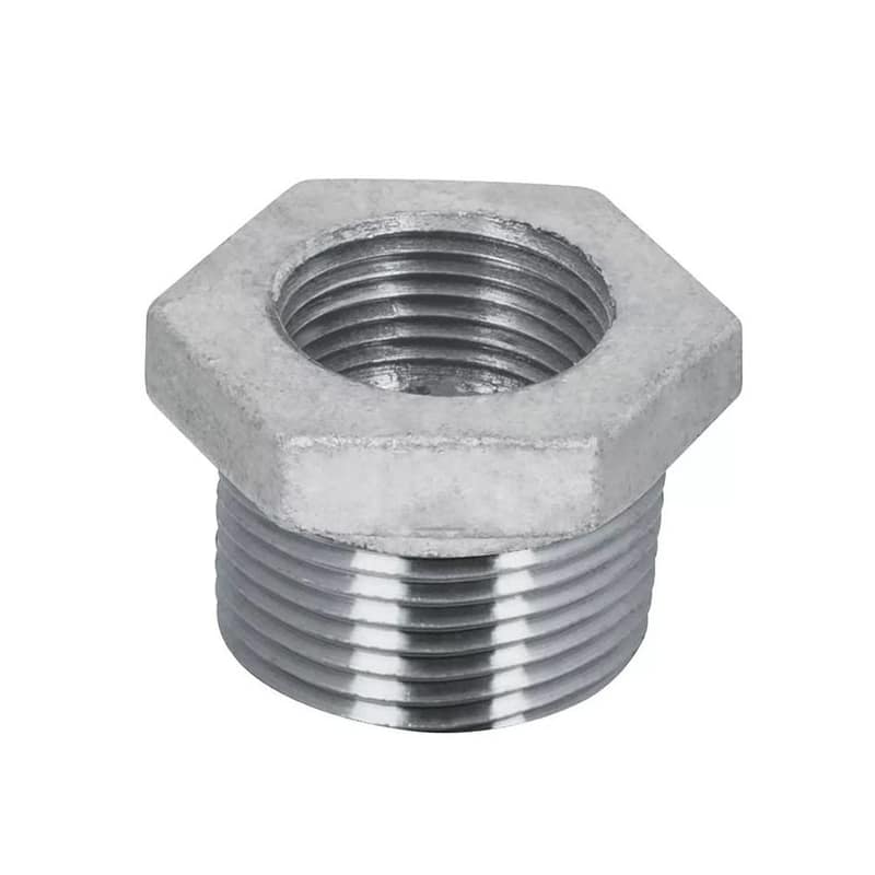 Buje Reducción 1 1/4 Macho X 11/8 Hembra Gas