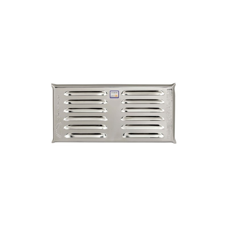 Rejilla Ventilacion 15 X 30 Cromo