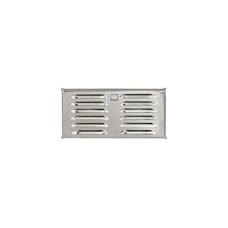 Rejilla Ventilación 15 X 30 Cromo