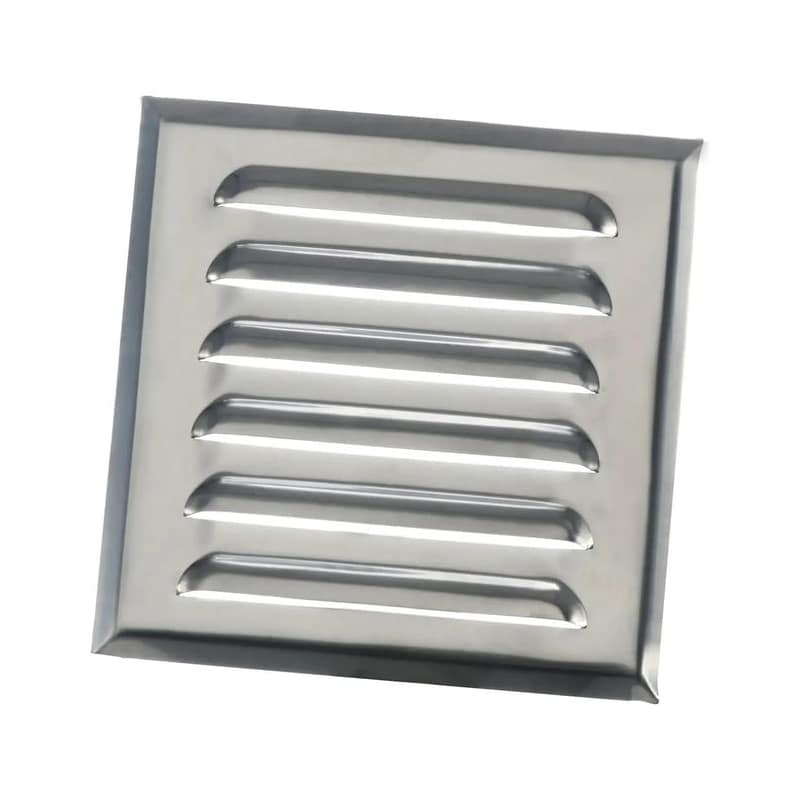 Rejilla Ventilacion 20 X 20 Cromo