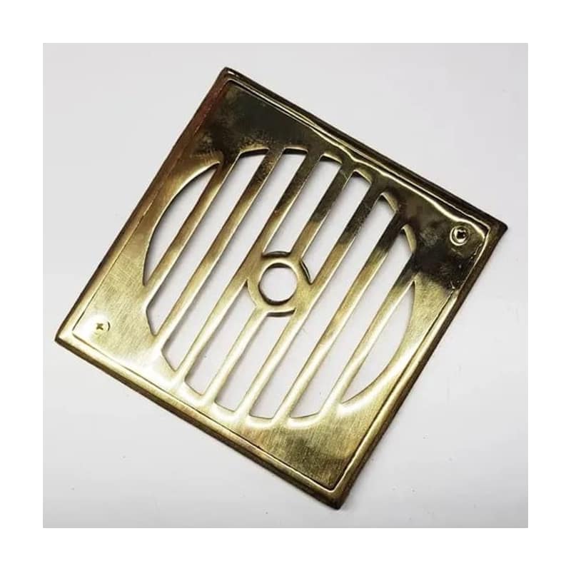 Tapa Para Piso Bronce 15 X 15