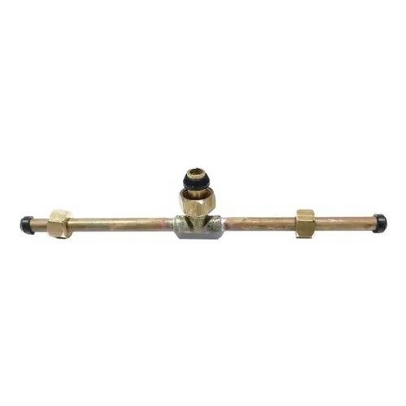 Ramal Lavatorio 1/2 X 1/2 Bronce Compresion Repuestos