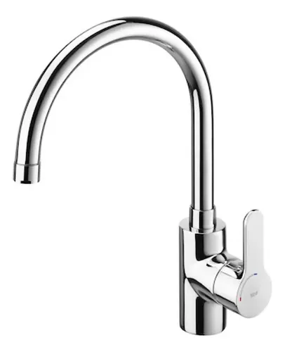 Grifería Monocomando Cocina Pico Alto L20 Cromo Roca A5A8409C0L