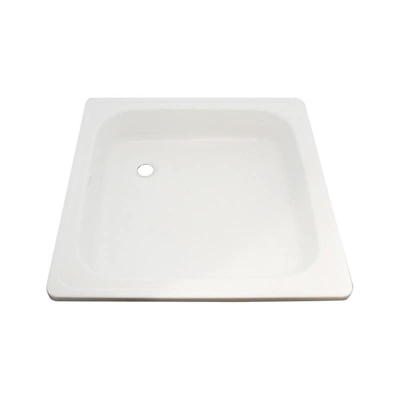 Receptaculo Sacha 80X80 Blanco Roca