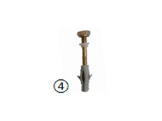 Juego Fijacion Inodoro Bidet Capea 13011006 Roca