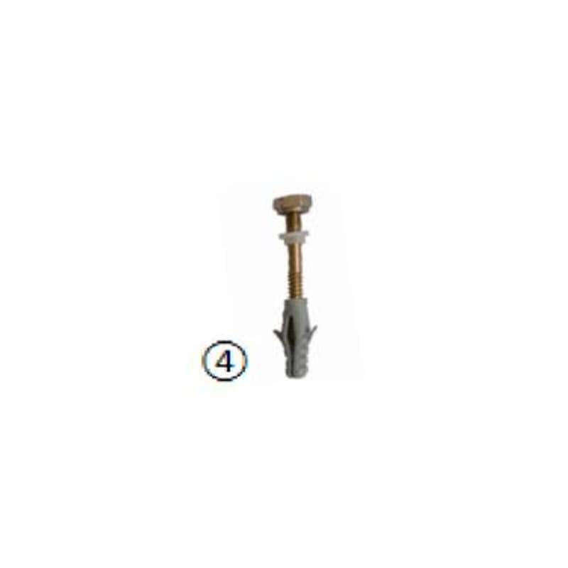 Juego Fijación Inodoro Bidet Capea 13011006 Roca