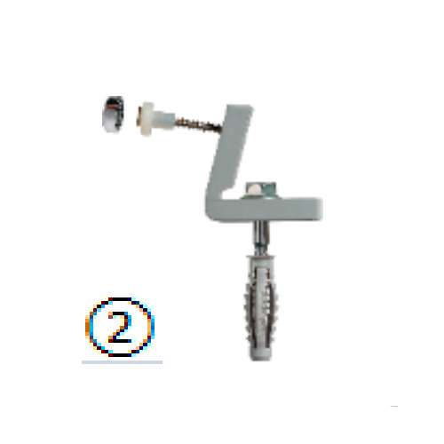 Juego Fijacion Inodoro Dama Senso Gap R030110100 Roca
