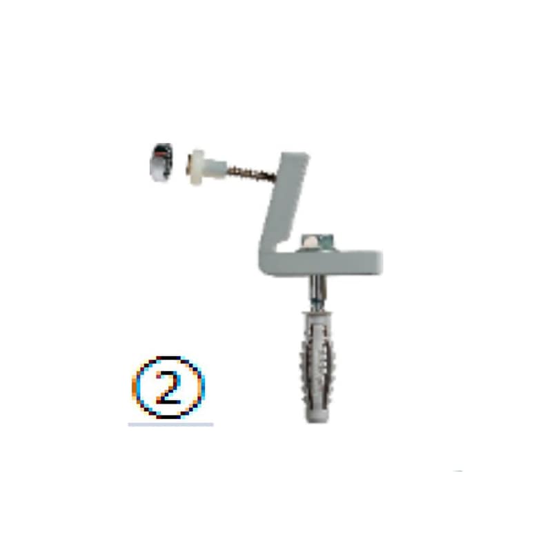 Juego Fijación Inodoro Dama Senso Gap R030110100 Roca