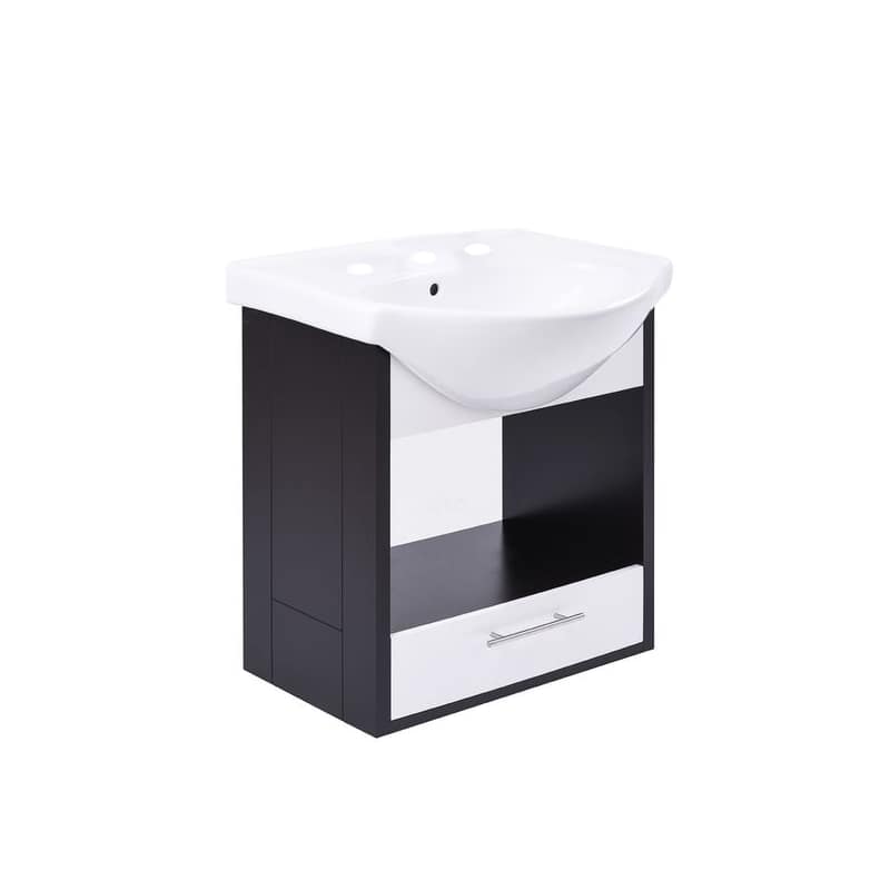 Mueble Suspendido Tipo Wengue 1 Cajon Roca