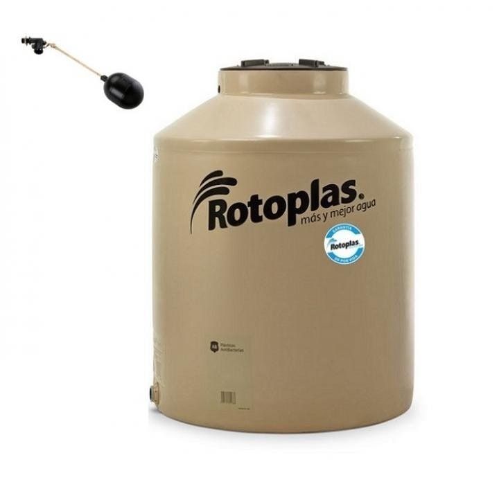 Tanque 400L Con Flotante Beige Rotoplas