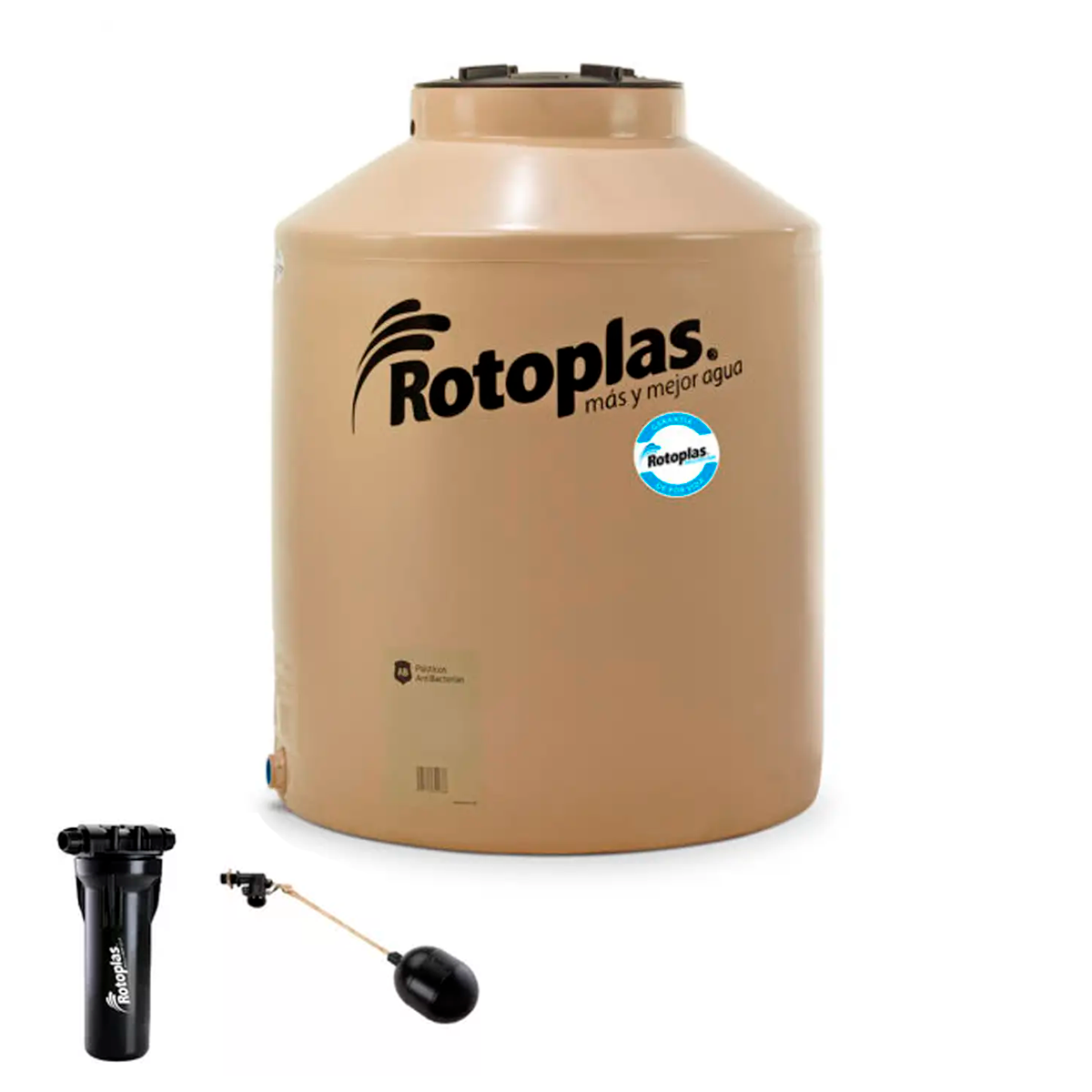 Tanque 850L Con Flotante Beige Rotoplas