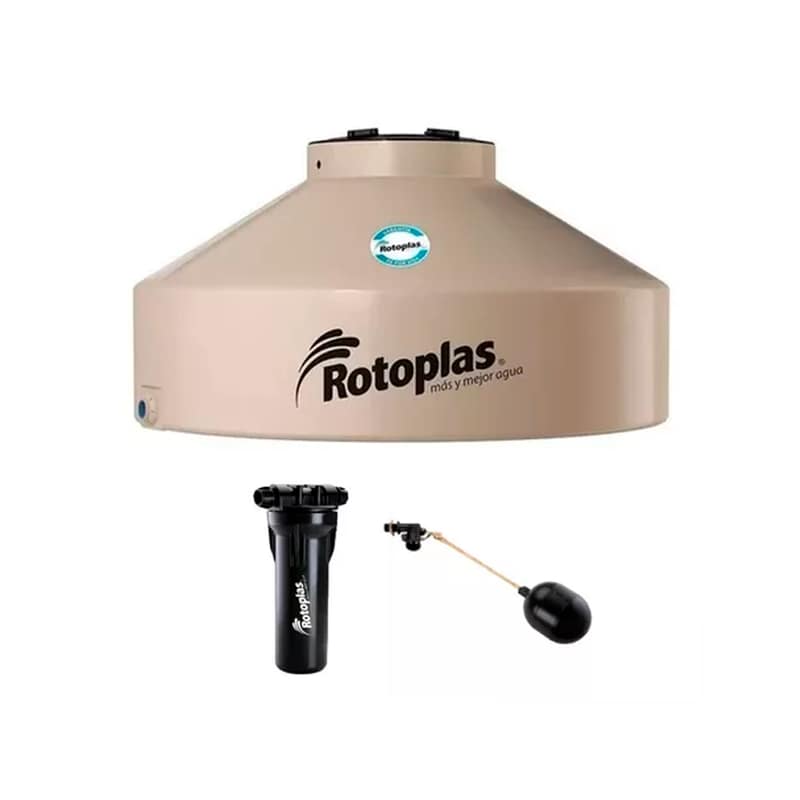 Tanque Extrachato 500L Con Flotante Rotoplas