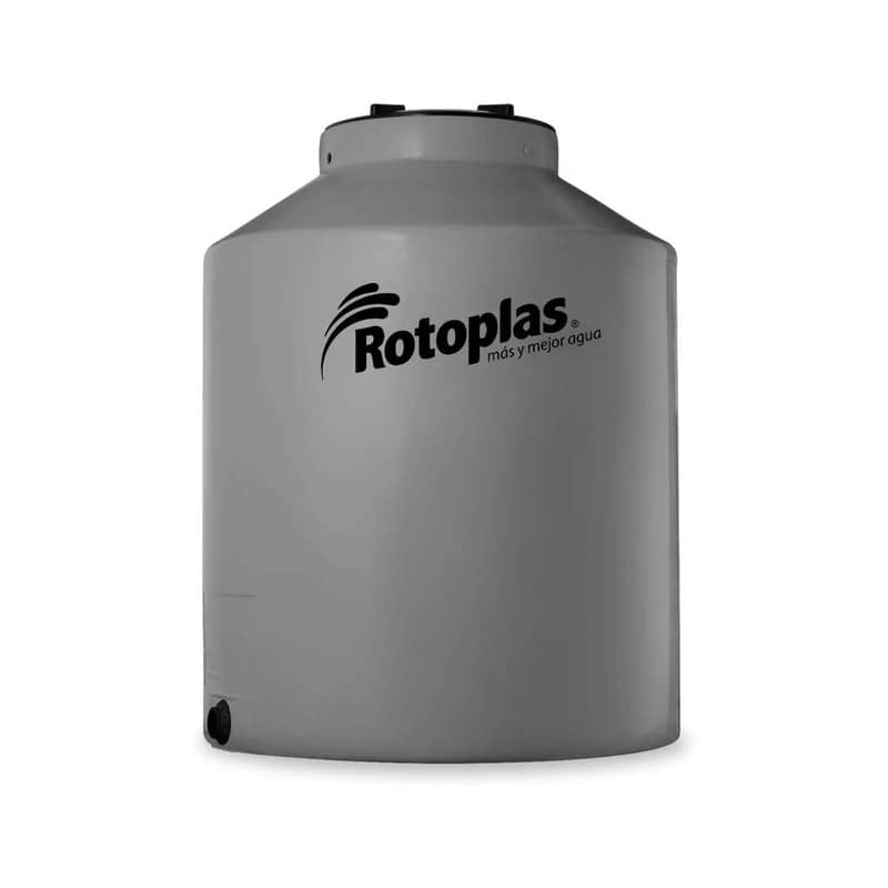 Tanque 600Lts Gris Sin Flotante Rotoplas