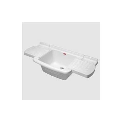 Pileta Lavadero Kit Mesada Doble Sifolimp
