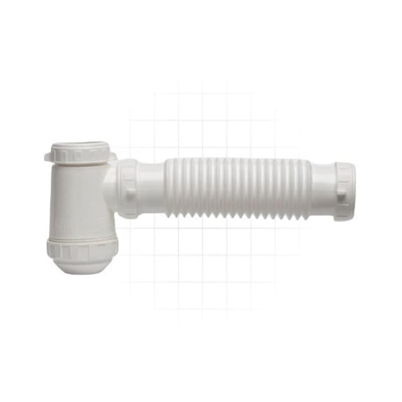 Sifón Simple Sin Acceso De 40 Blanco Sifolimp