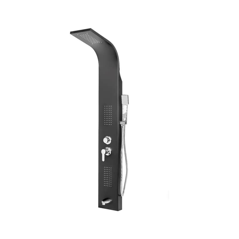 Panel Ducha Dubai Black Tawak