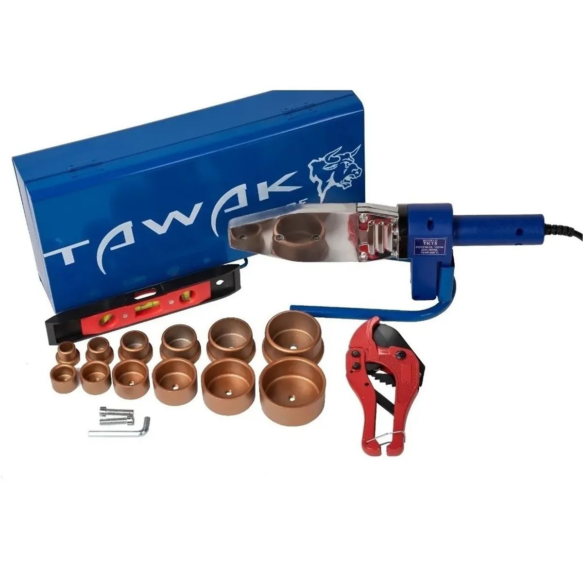 Termofusora 1500 Watt Con Valija Metalica Tawak