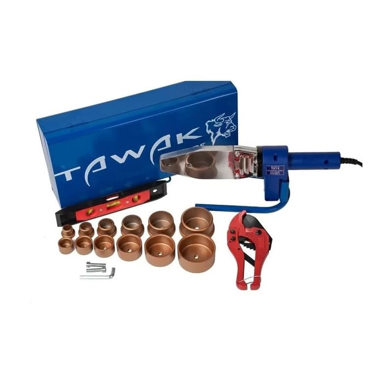 Termofusora 1500 Watt Con Valija Metálica Tawak