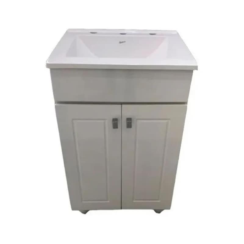Vanitory Maral 2 Puertas 50Cm Blanco Sin Mesada