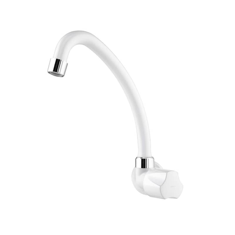 Canilla Individual Cocina Pared Foz Blanco 1110402 Viqua