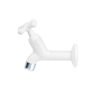 Canilla Lavadero 10 Cm Blanco