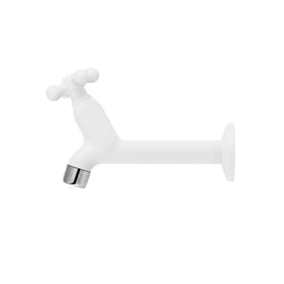 Canilla Lavadero 15 Cm Blanco 1130952 Viqua