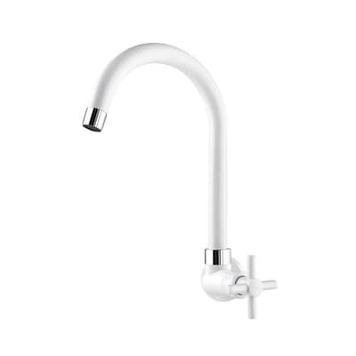 Canilla Cocina Pared Fienza Blanco 1170023 Viqua