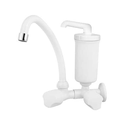 Canilla Cocina Foz Con Filtro Blanco 1210402 Viqua