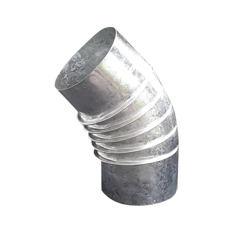 Zing Curva Corrugado 45 X 4 Zingueria