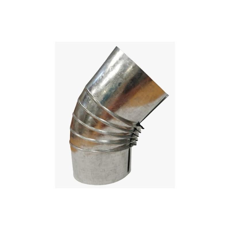 Zing Curva Corrugado 45 X 6 Zingueria