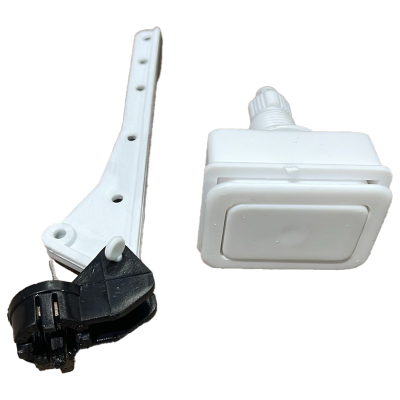 Conjunto Boton Blanco Rectangular 4038 Ml