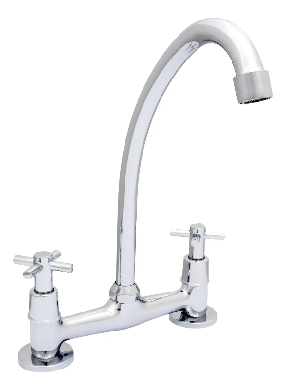 Eco Cruz Cocina Mesada Cromo 10002 Aqualaf