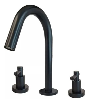 Prato Lever Lavatorio Black