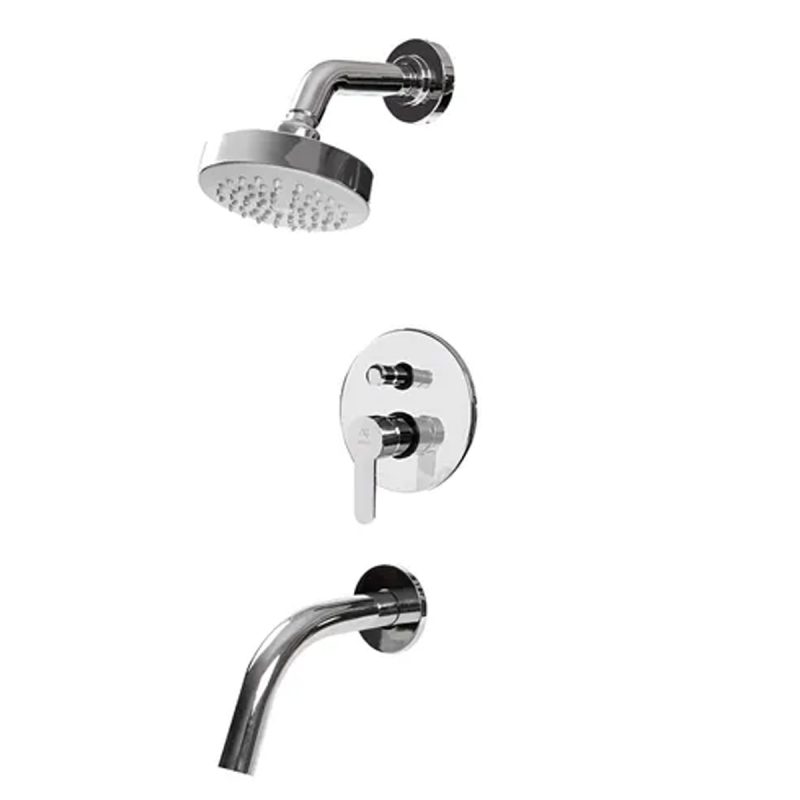 Ecco Monocomando Ducha Embutir Con Transferencia Aqualaf